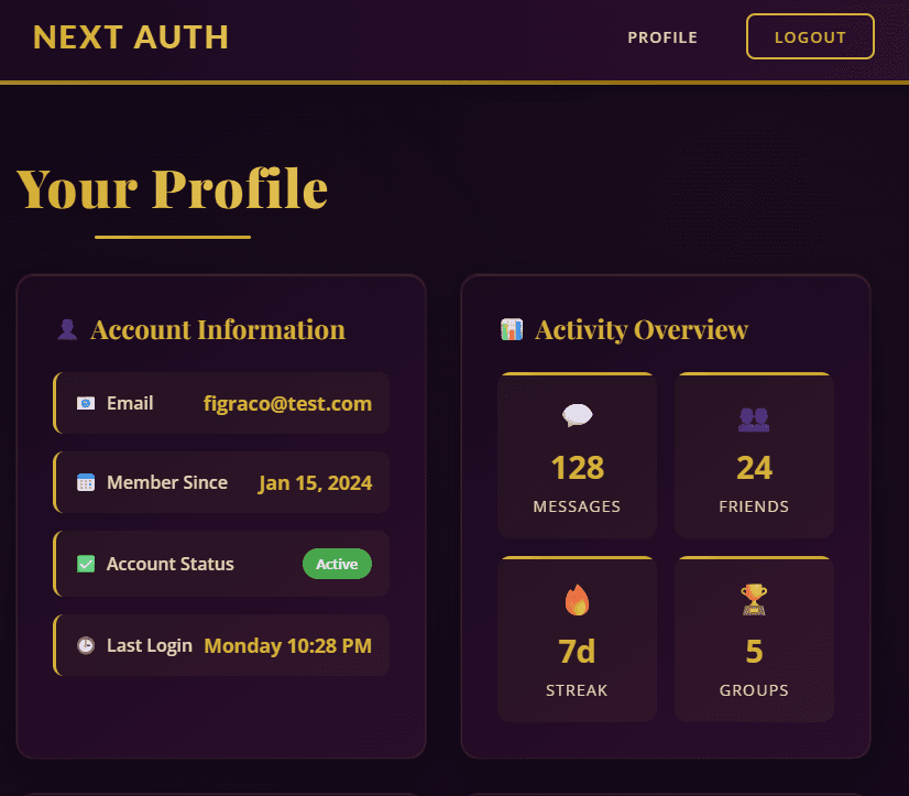 Password change with security verification