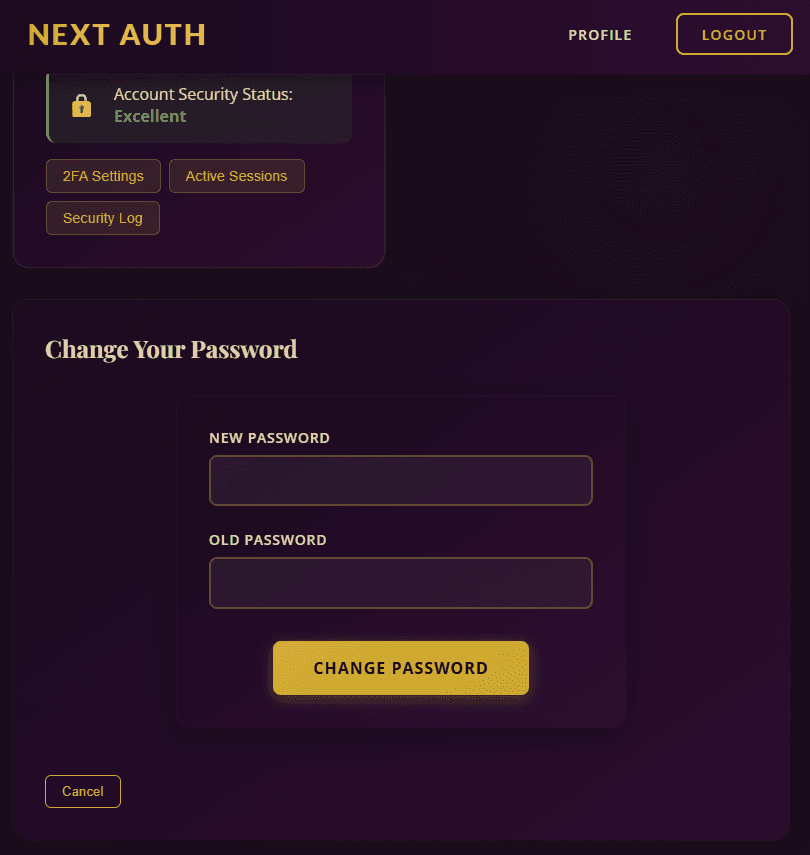 User settings and activity tracking