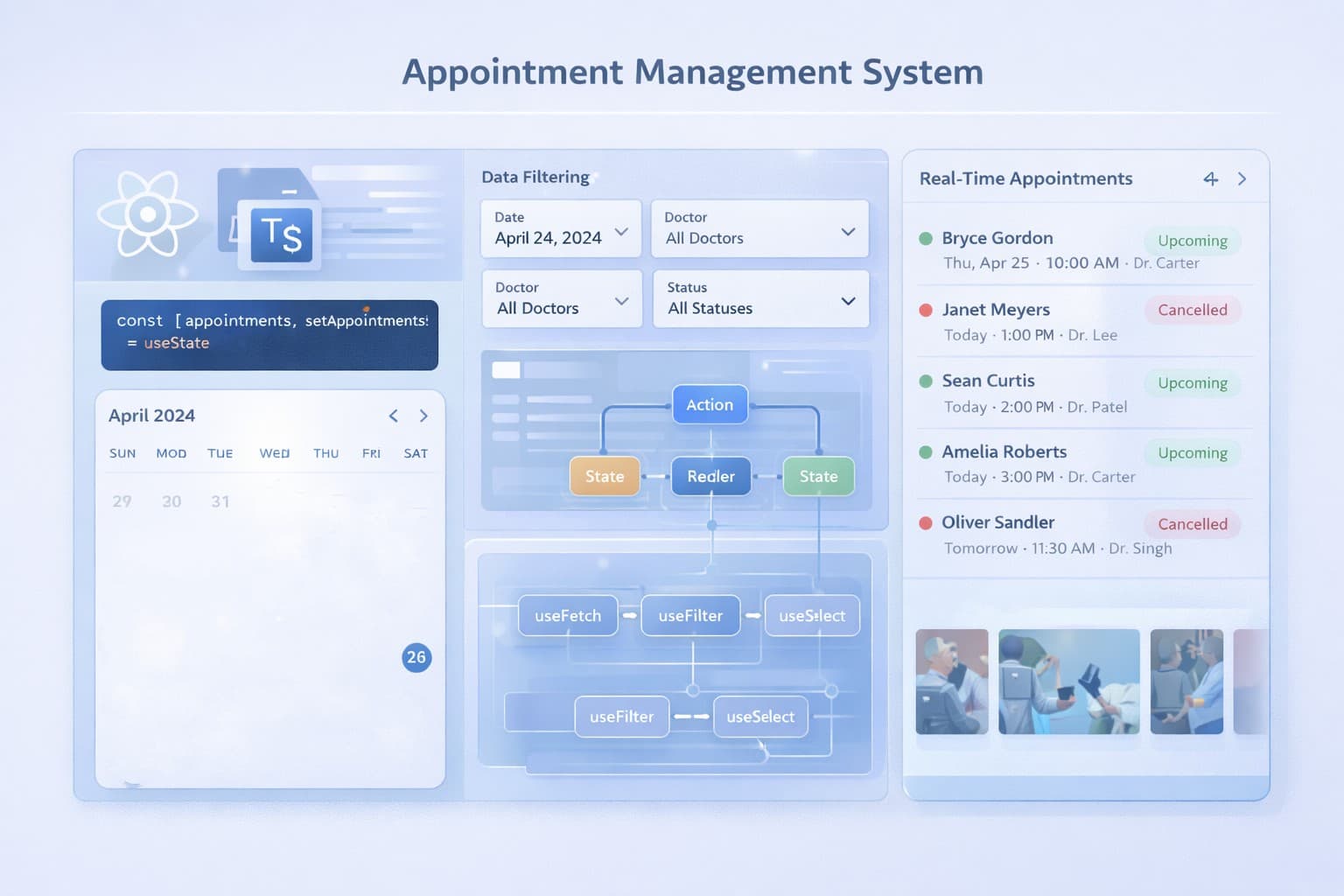 Appointment Management System - Enterprise Admin Panel
