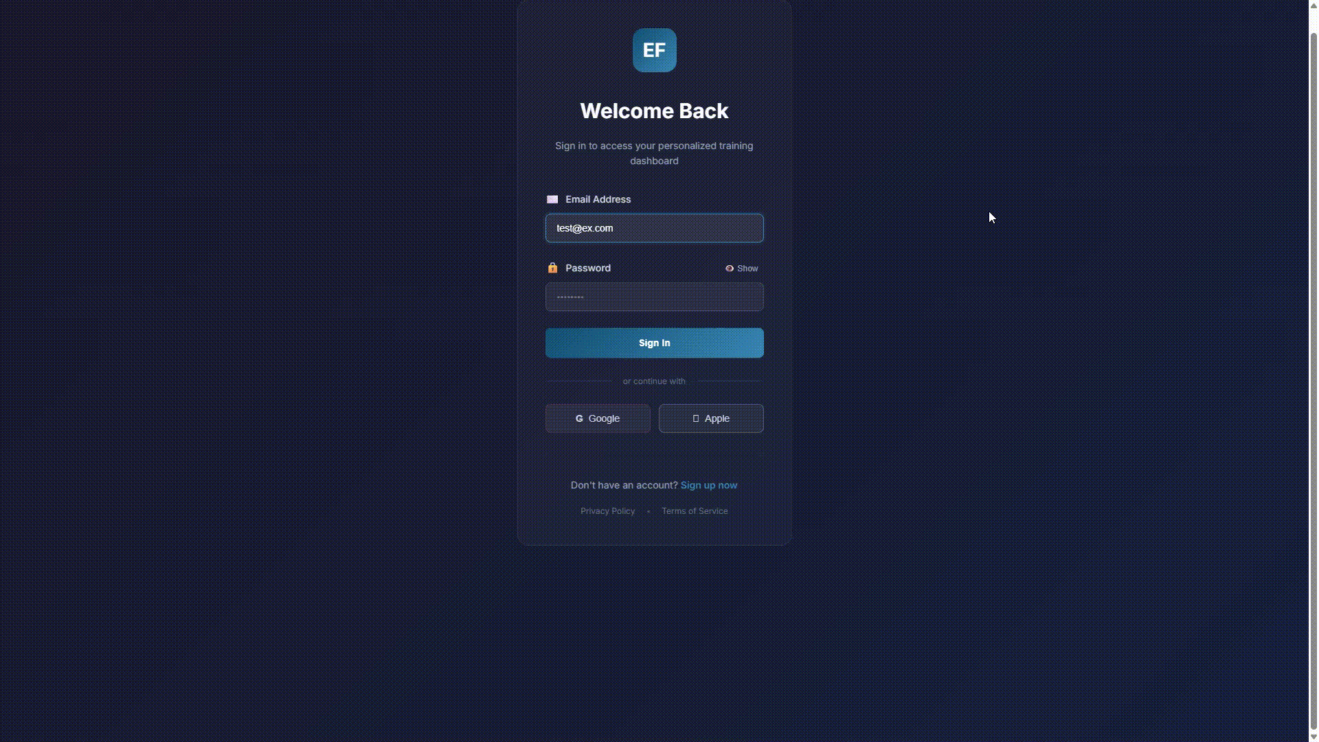 Full Authentication Flow Demonstration